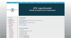 Desktop Screenshot of mtk-jugendfussball.de